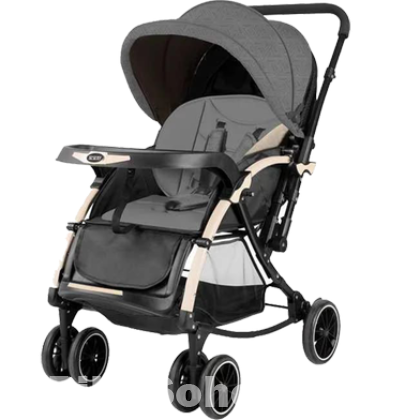 Baby Stroller with Rocking Mood and Adjustable Handle Bar